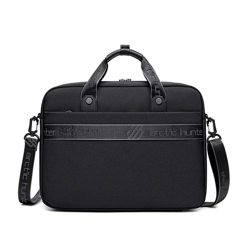 Arctic Hunter Office Laptop Bag Water Resistant Anti-theft Messenger Bag 15.6 inch with 4 Zipper Pockets and adjustable shoulder strap Sling Bag for Men and Women, GW00017