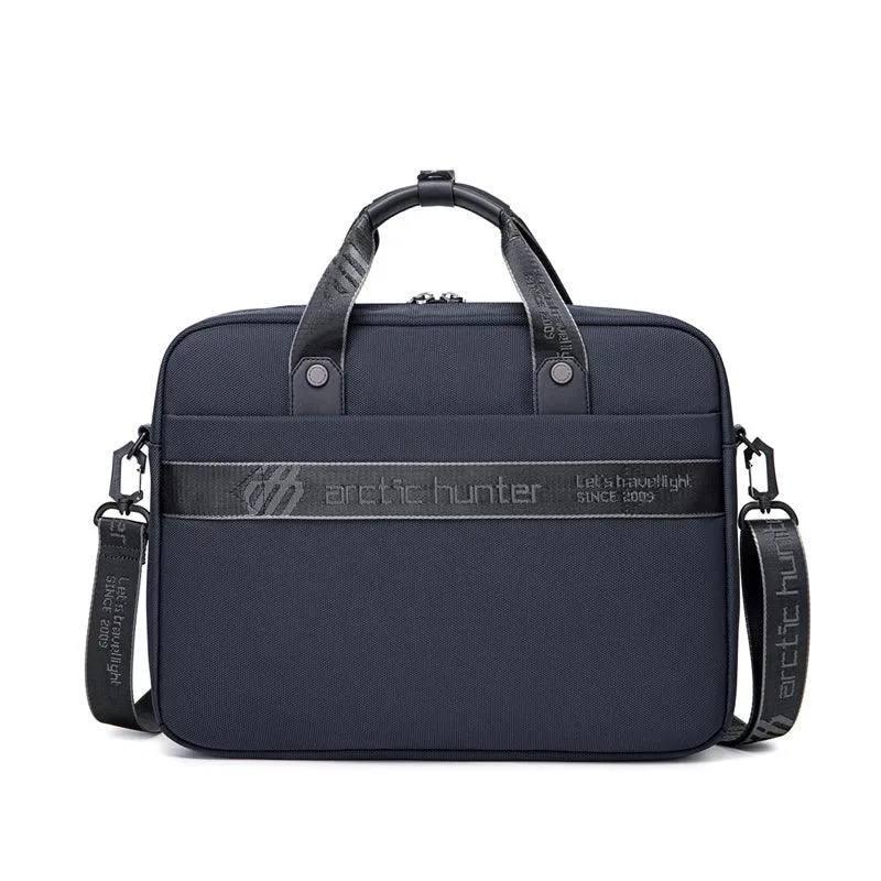 Arctic Hunter Office Laptop Bag Water Resistant Anti-theft Messenger Bag 15.6 inch with 4 Zipper Pockets and adjustable shoulder strap Sling Bag for Men and Women, GW00017