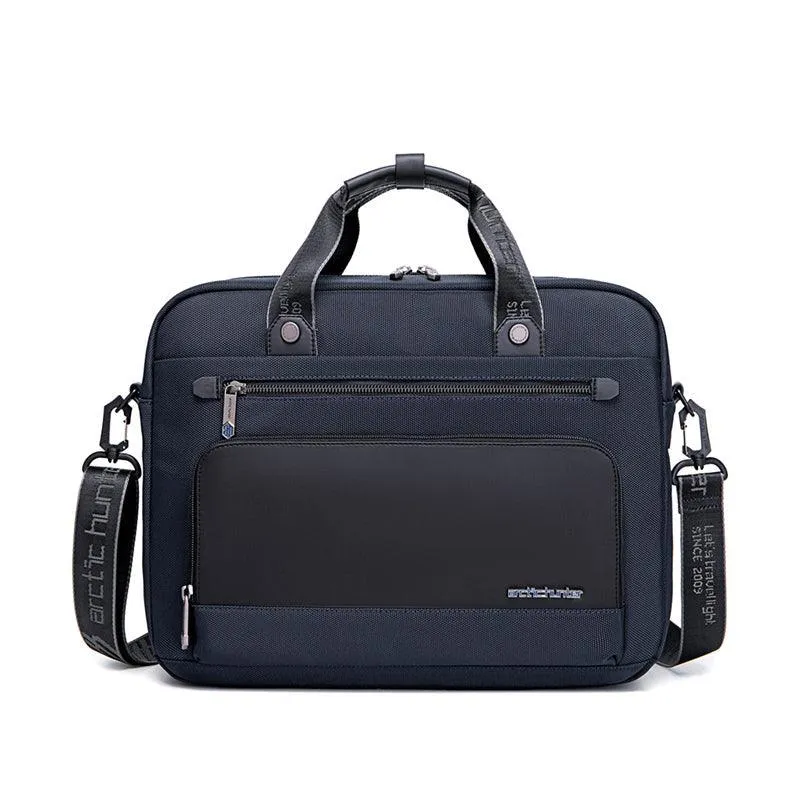 Arctic Hunter Office Laptop Bag Water Resistant Anti-theft Messenger Bag 15.6 inch with 4 Zipper Pockets and adjustable shoulder strap Sling Bag for Men and Women, GW00017