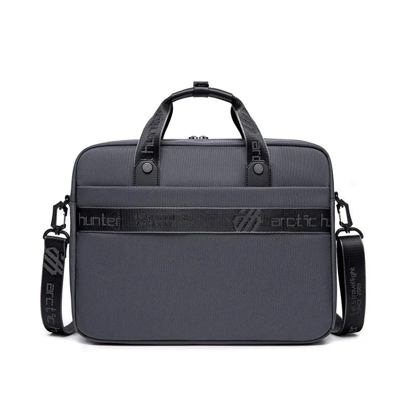 Arctic Hunter Office Laptop Bag Water Resistant Anti-theft Messenger Bag 15.6 inch with 4 Zipper Pockets and adjustable shoulder strap Sling Bag for Men and Women, GW00017