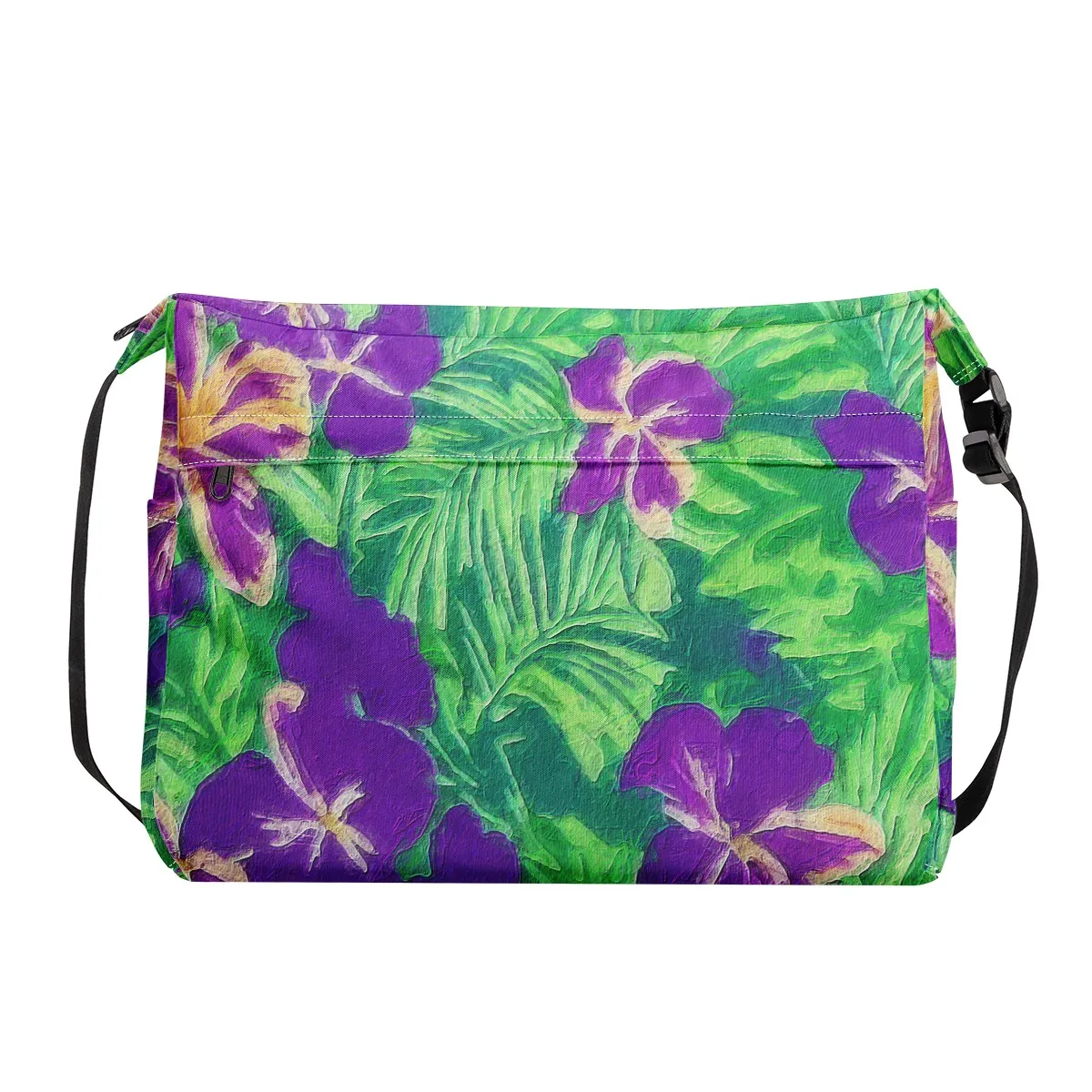 Blue Flag Iris New Messenger Bag