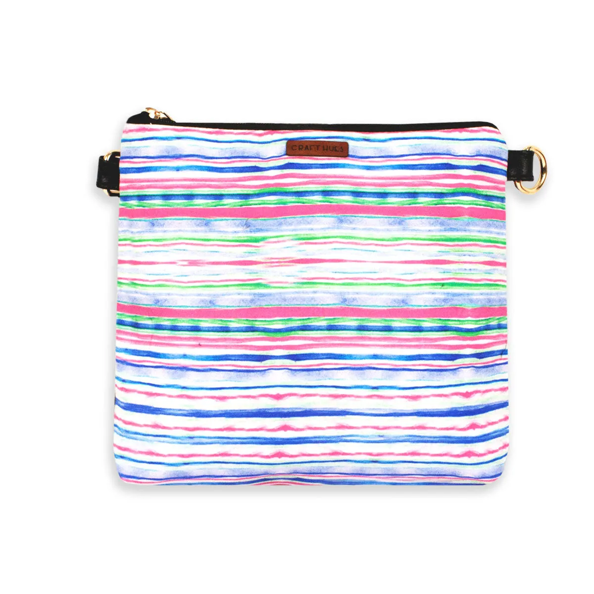 Blue Stripes Sling Bag