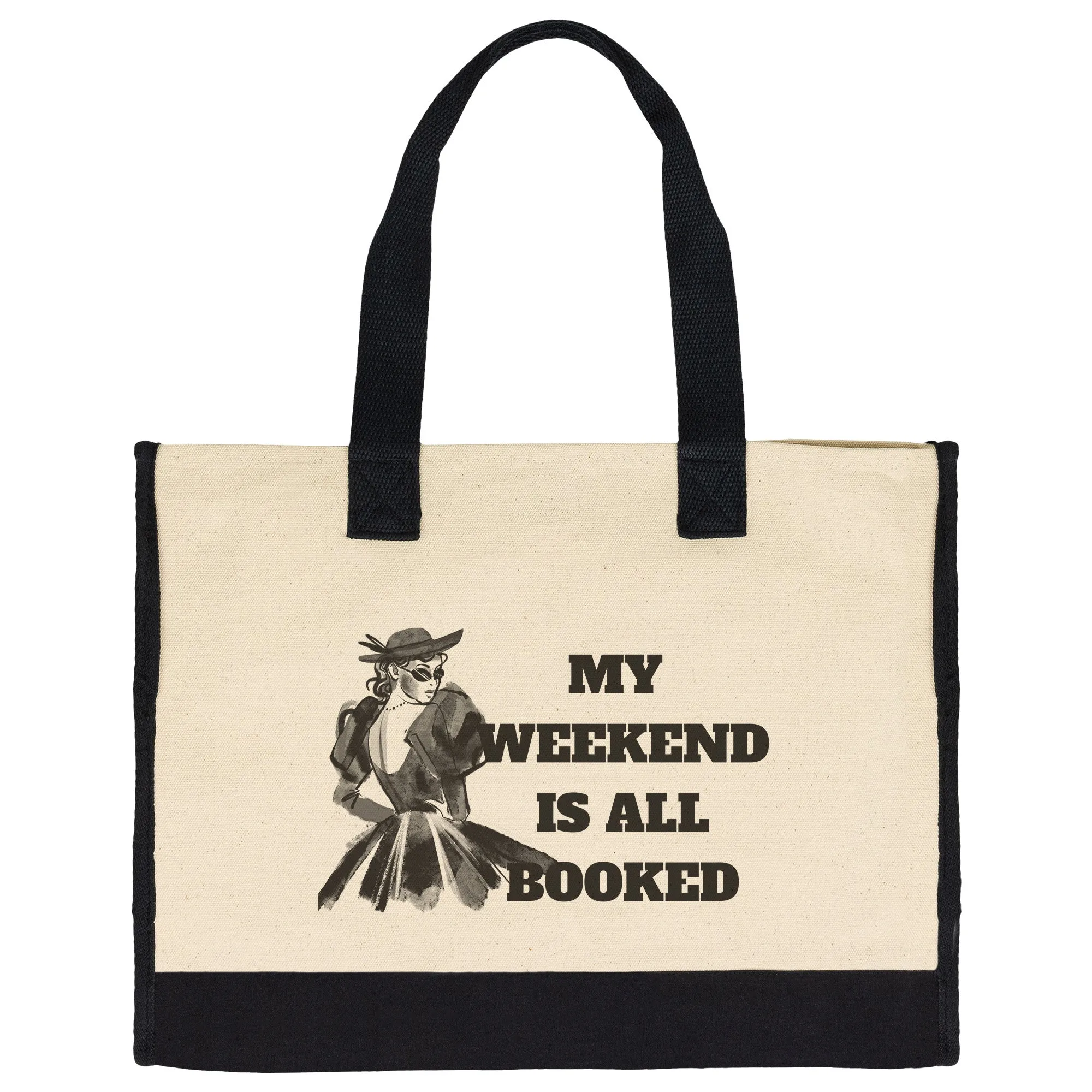 Booked Weekend Tote Bag