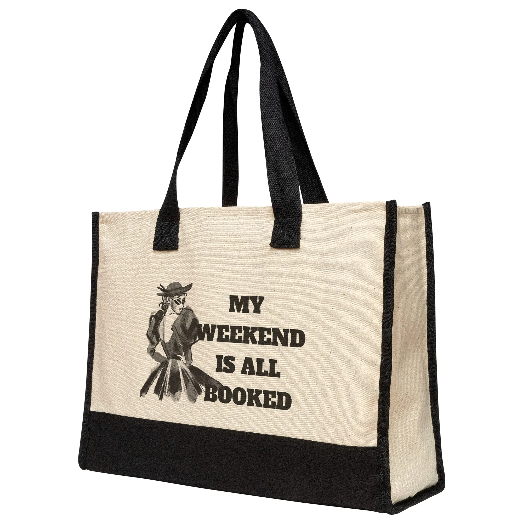 Booked Weekend Tote Bag