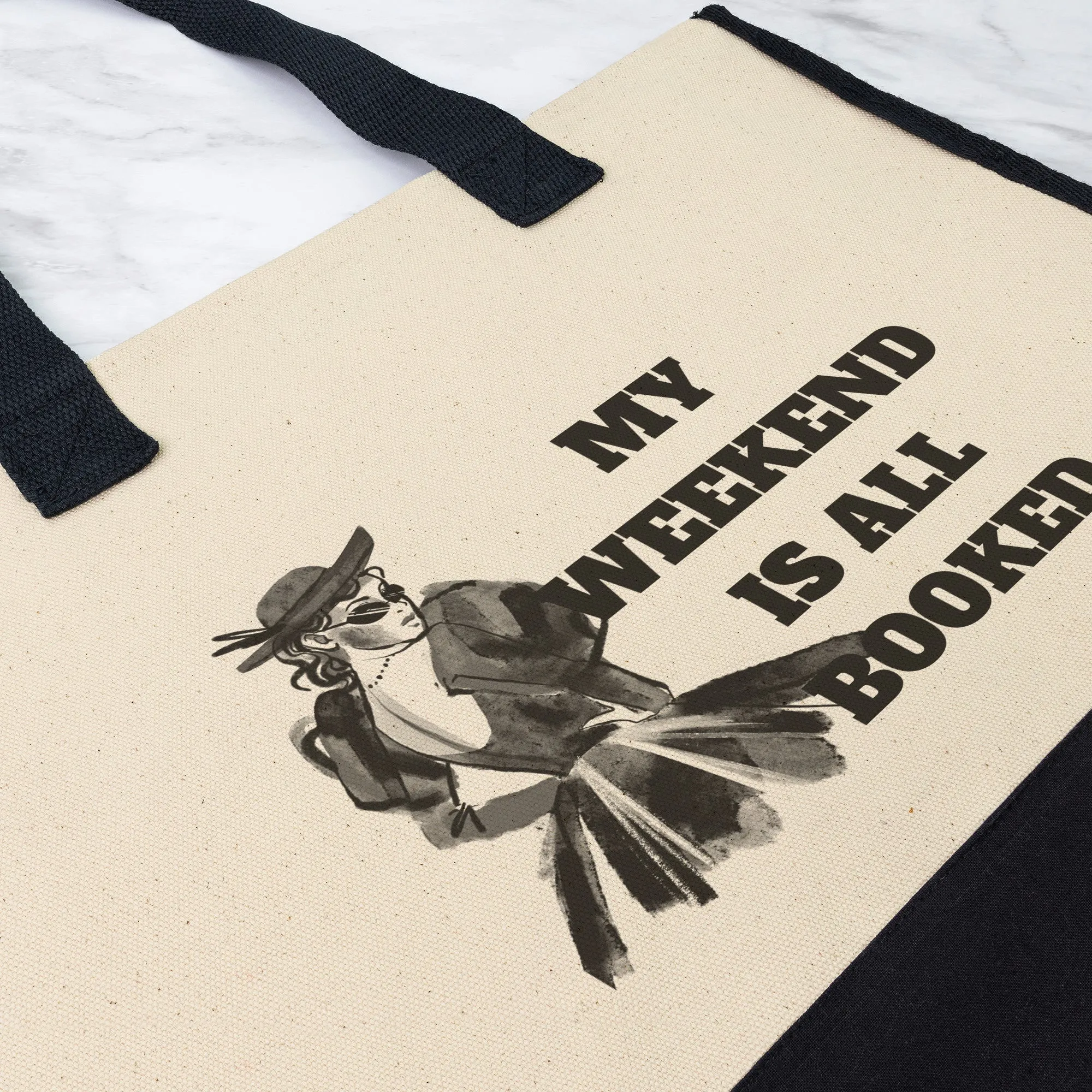 Booked Weekend Tote Bag
