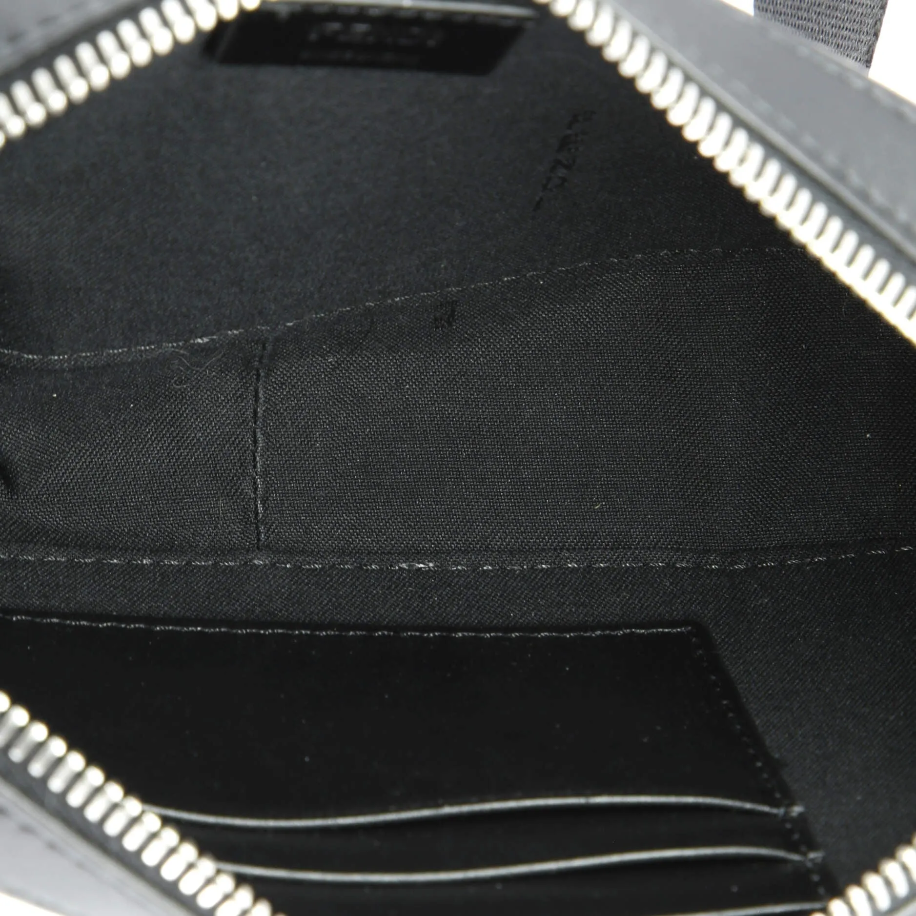Camera Case Bag Zucca Coated Canvas and Leather Small