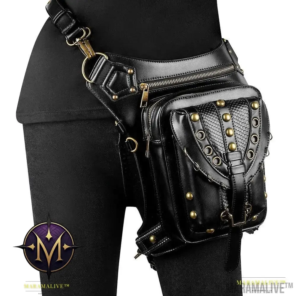 Chain Bag Female Small Bag Steampunk Retro Locomotive Bag Lady Shoulder Messenger Bag Female Waist