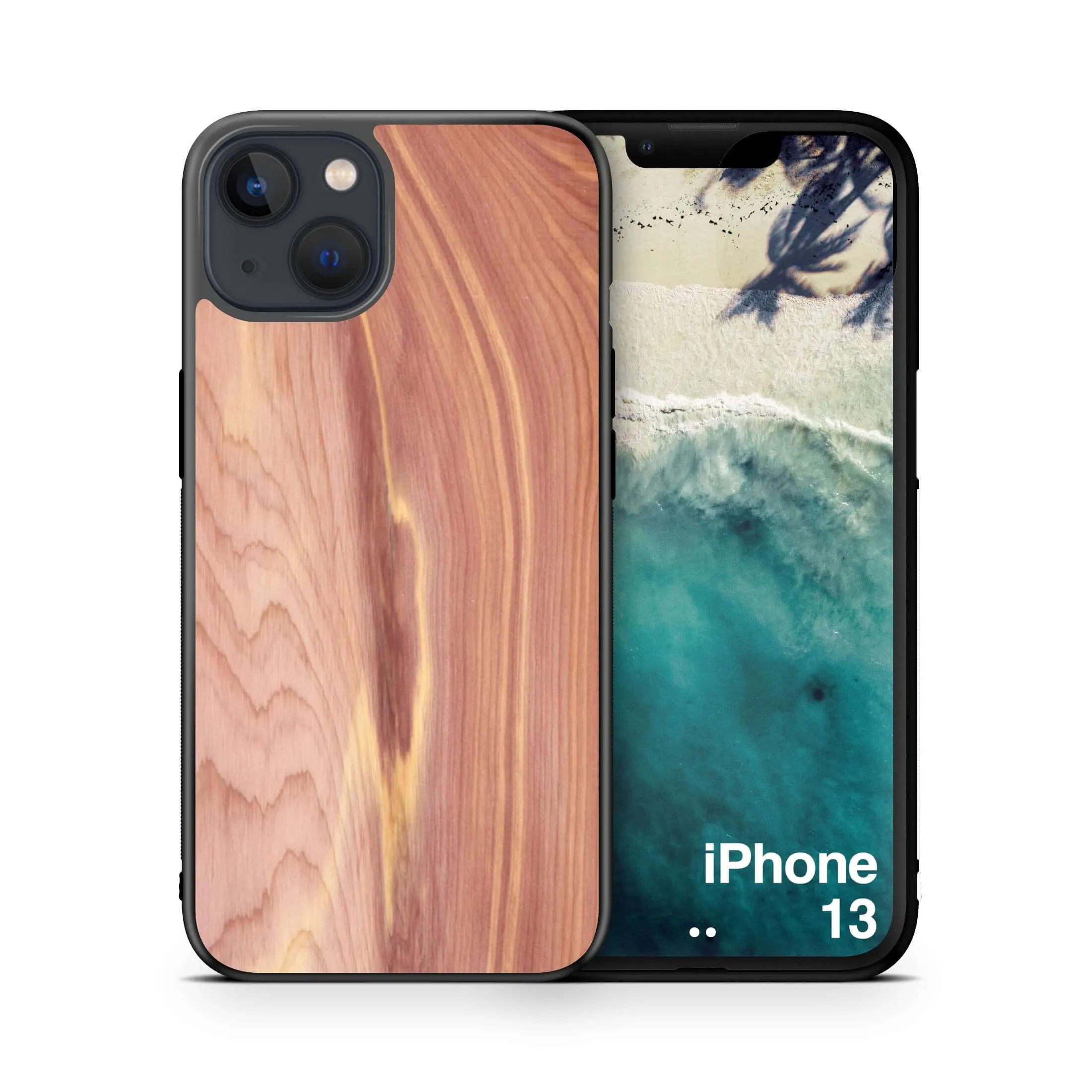 Custom Wood iPhone 13 Case 6.1"