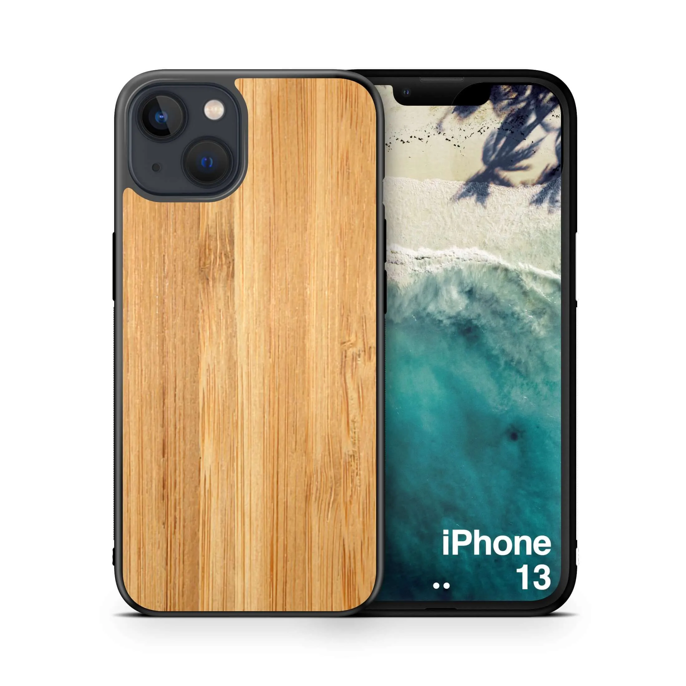 Custom Wood iPhone 13 Case 6.1"