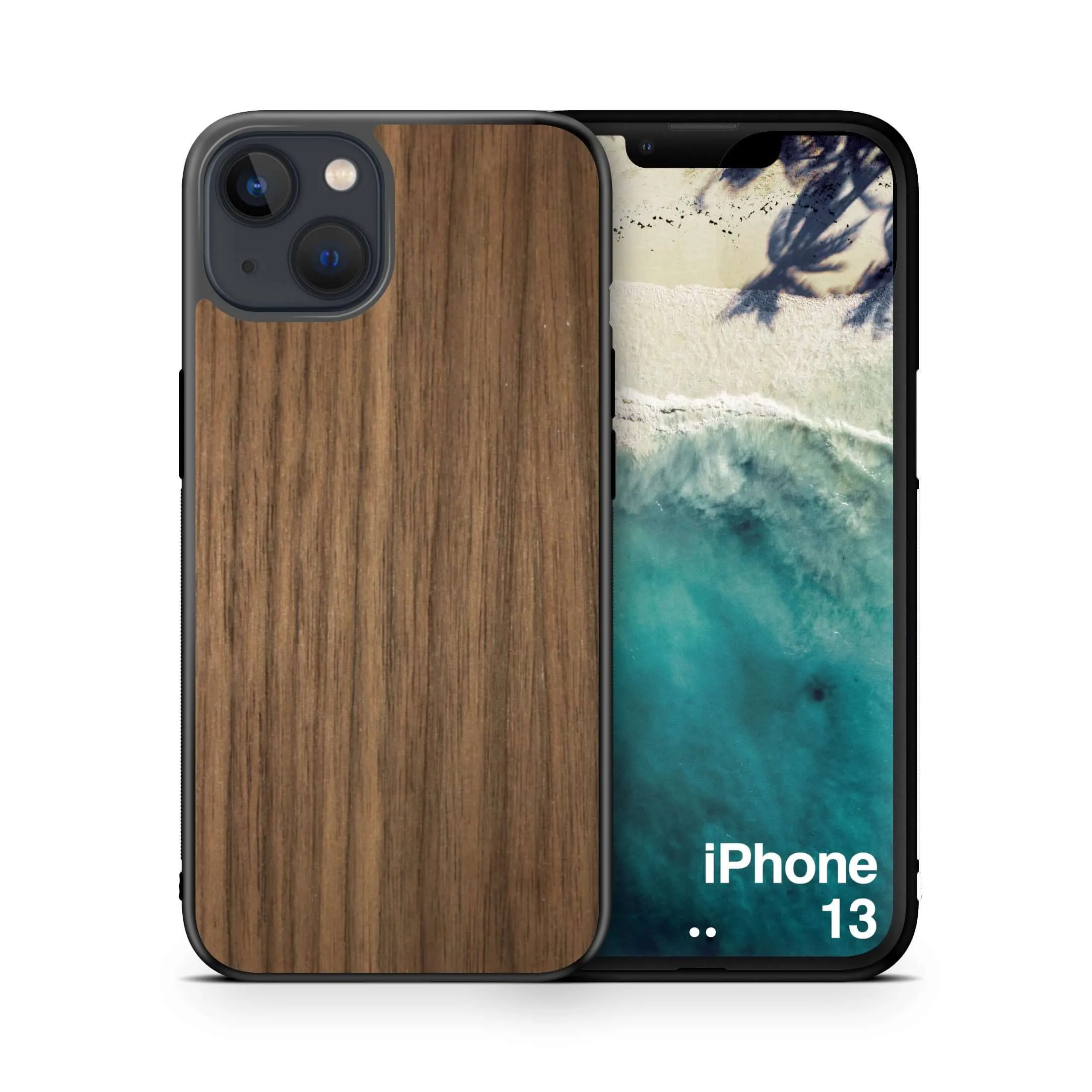 Custom Wood iPhone 13 Case 6.1"