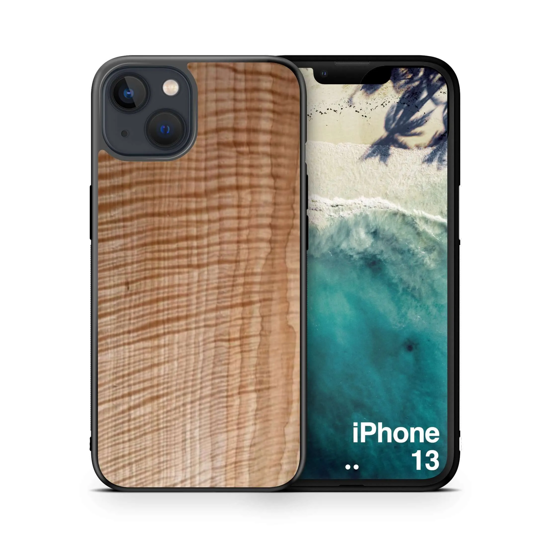 Custom Wood iPhone 13 Case 6.1"