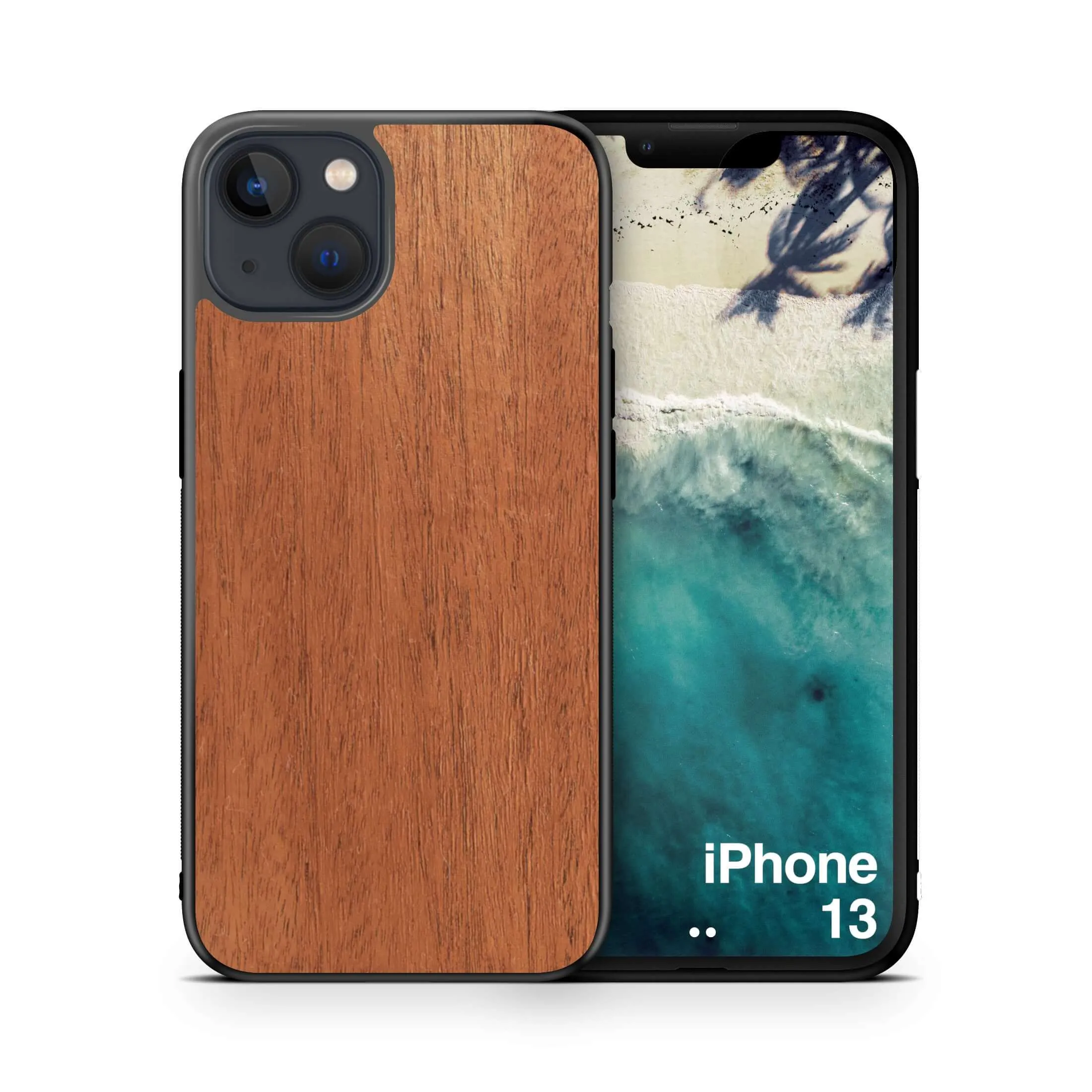 Custom Wood iPhone 13 Case 6.1"