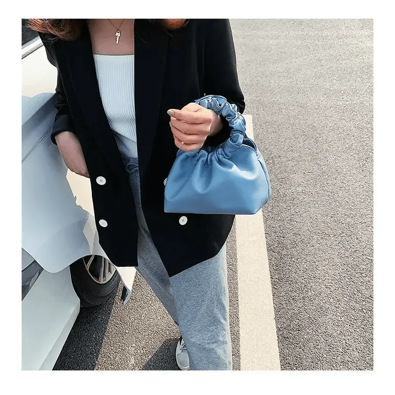 Cute Small Women's Leather Clutches Vintage Style Shoulder Messenger Bags , Handbag And Purses For Women