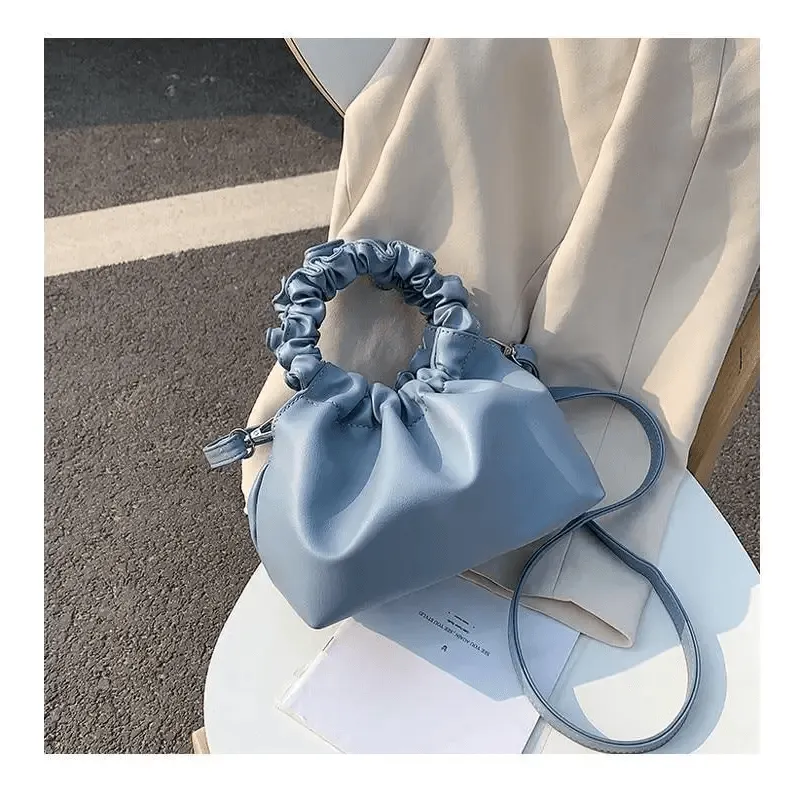 Cute Small Women's Leather Clutches Vintage Style Shoulder Messenger Bags , Handbag And Purses For Women