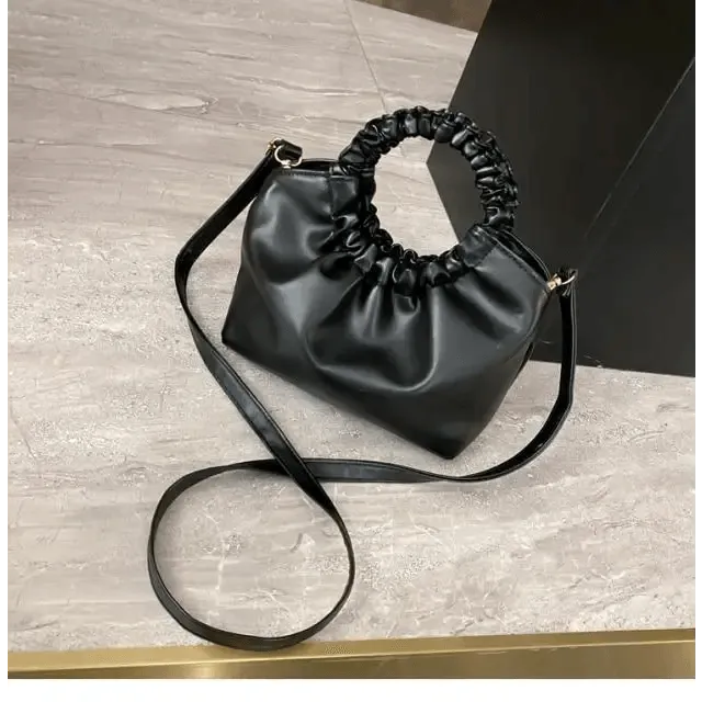 Cute Small Women's Leather Clutches Vintage Style Shoulder Messenger Bags , Handbag And Purses For Women