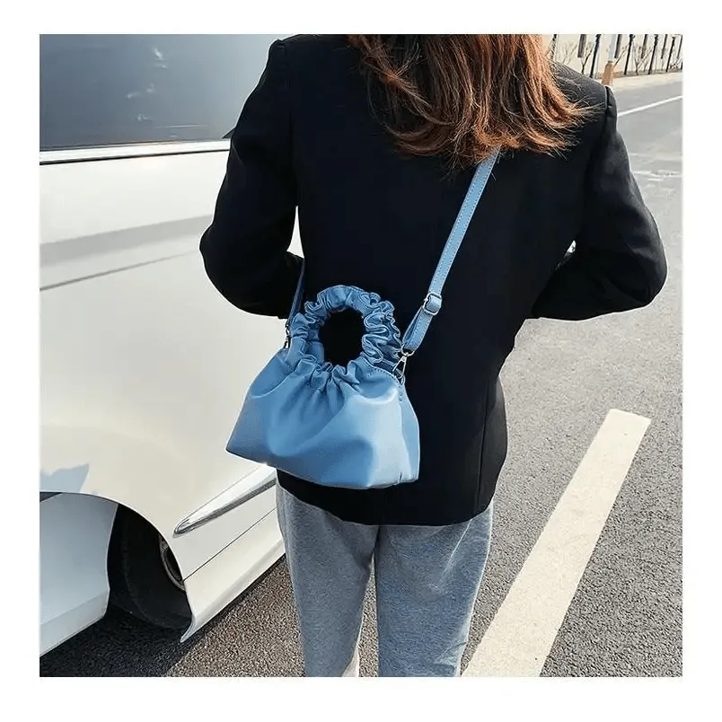 Cute Small Women's Leather Clutches Vintage Style Shoulder Messenger Bags , Handbag And Purses For Women