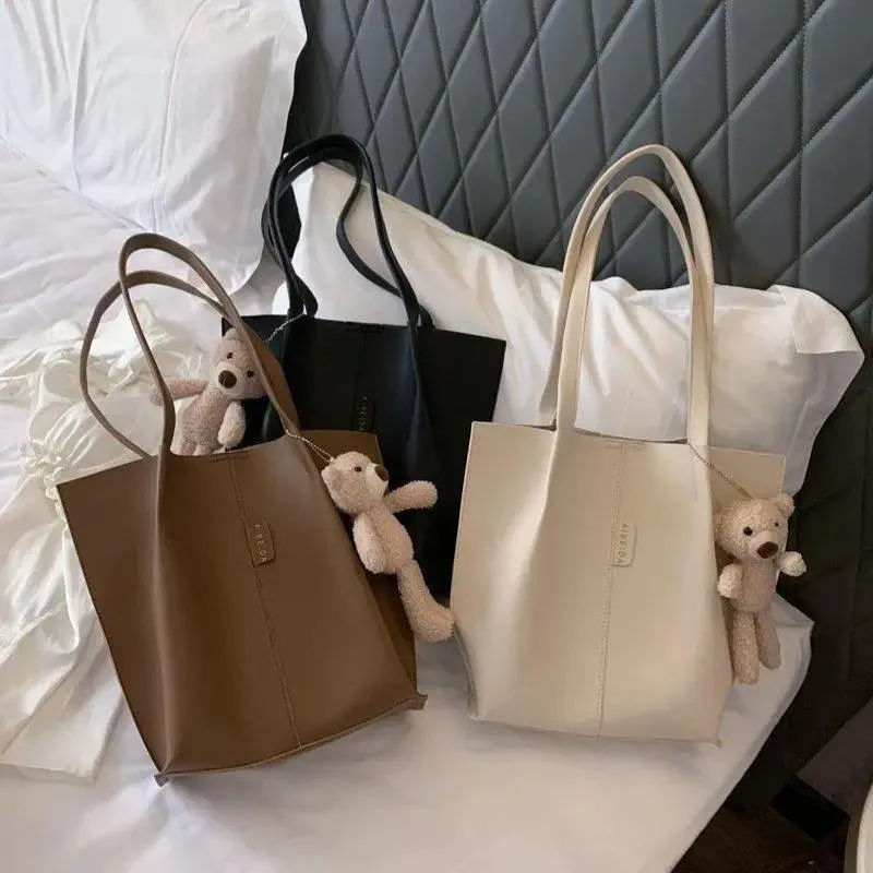Elegant Ladies 2 piece set / suit Handbag Composite Bag Set Ladies Handbag Large Shoulder Bag Purse Bag Handbag For Females