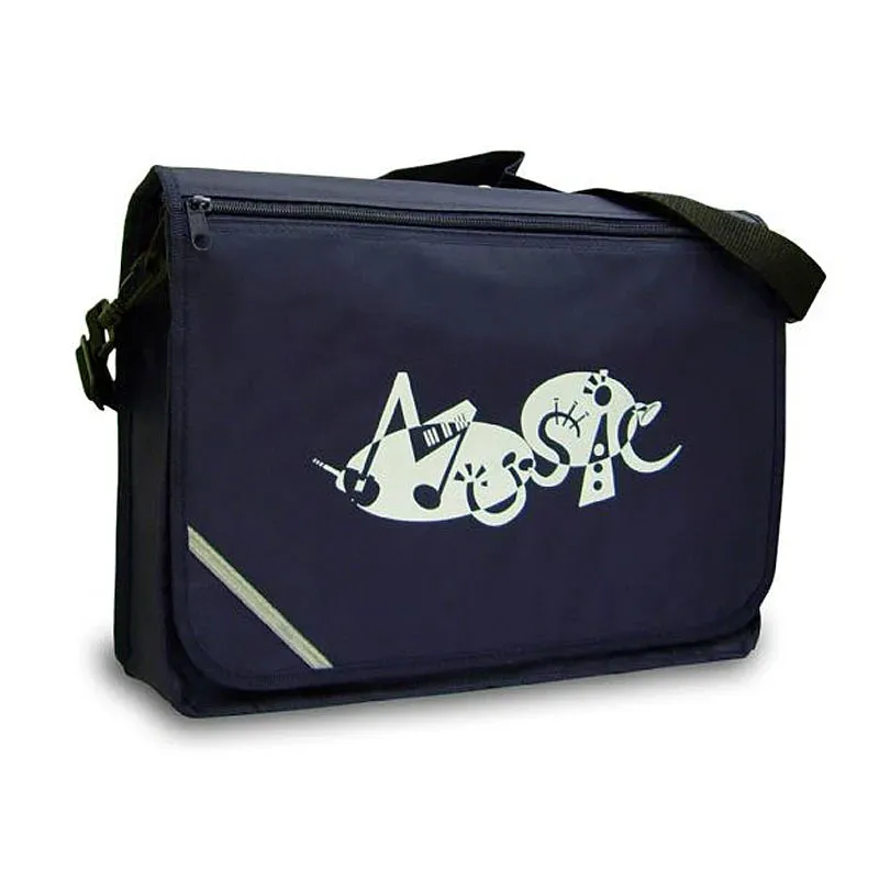Excel music satchel with 'Music' design