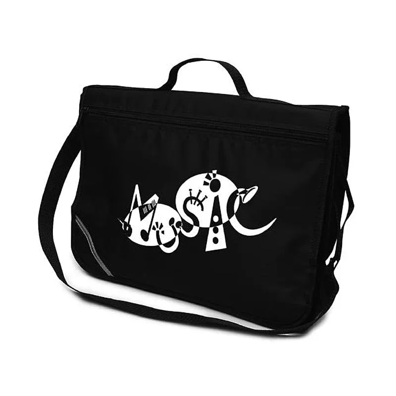 Excel music satchel with 'Music' design