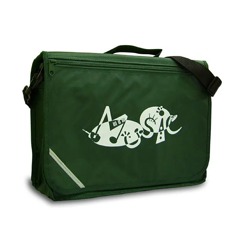 Excel music satchel with 'Music' design