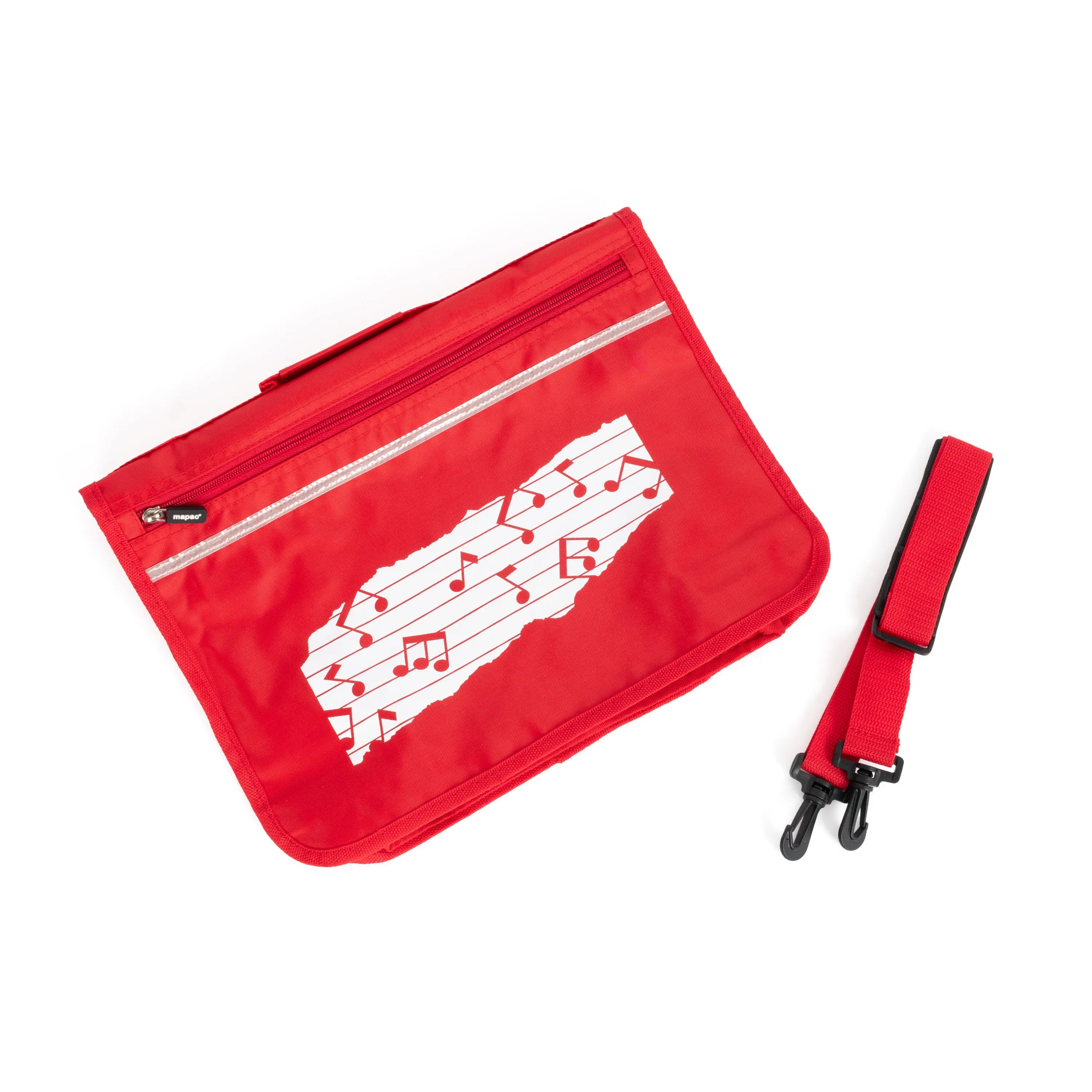 Excel music satchel with musical note design
