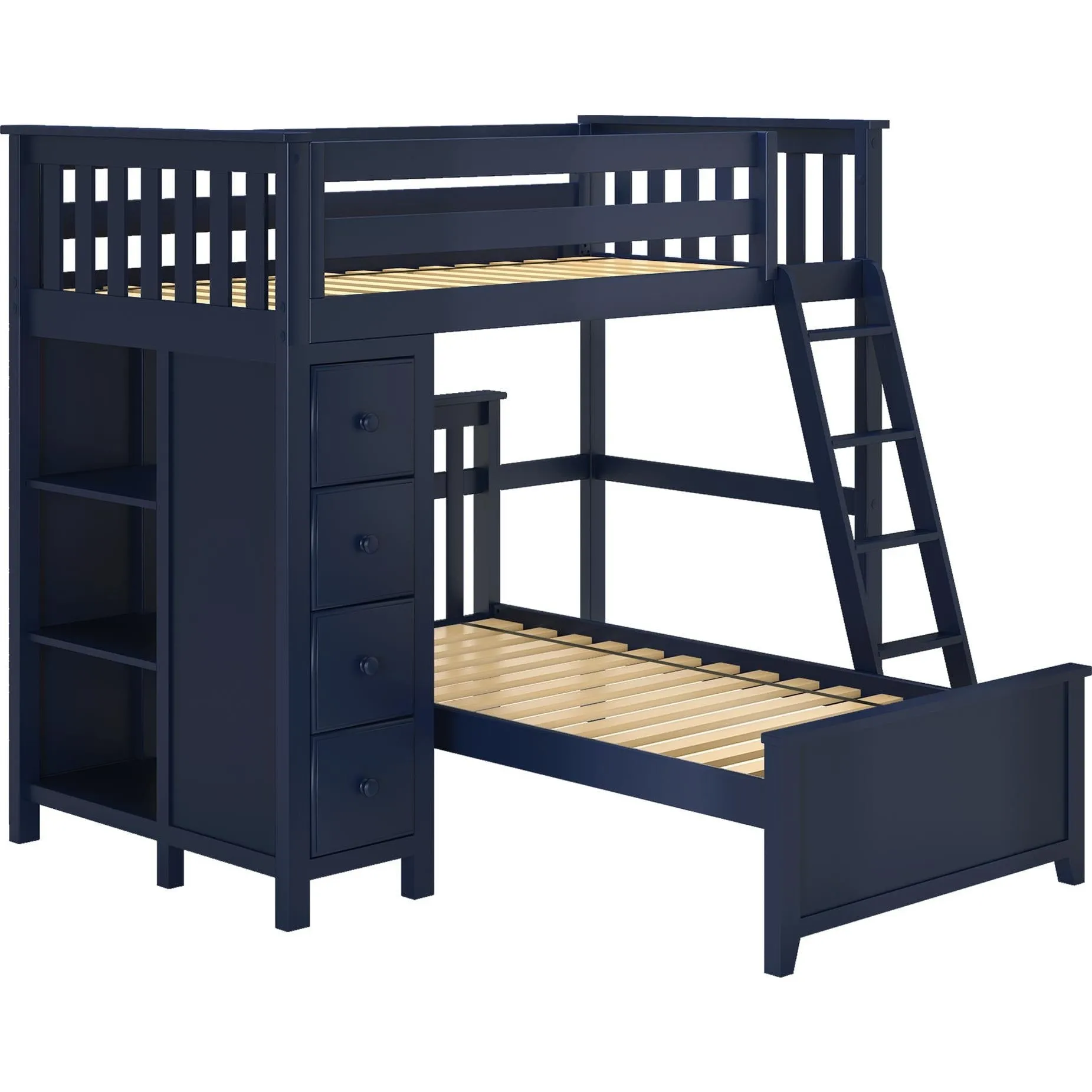Jackpot Deluxe Edinburgh All in One Loft Bed Storage   Twin Bed