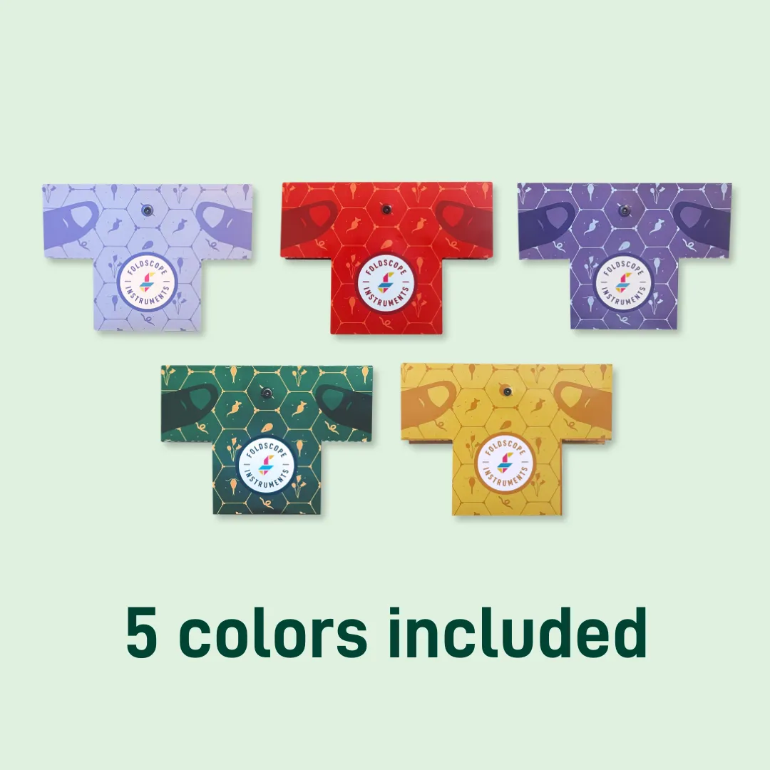 Large Mini Classroom Kit (100 Foldscope Mini Paper Microscopes)