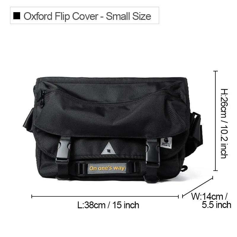 Men Motorcycle Cycling Messenger Bag
