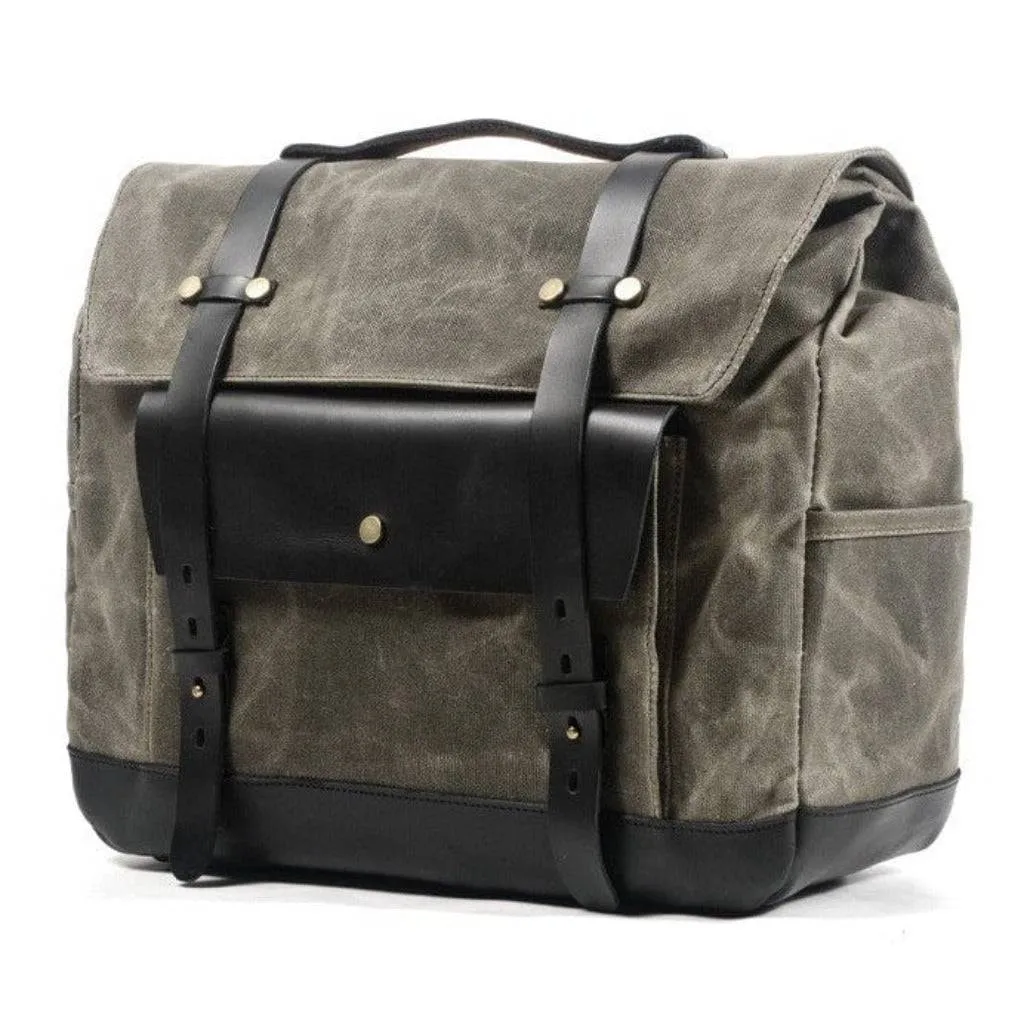 Motorcycle Bag with Vintage Design