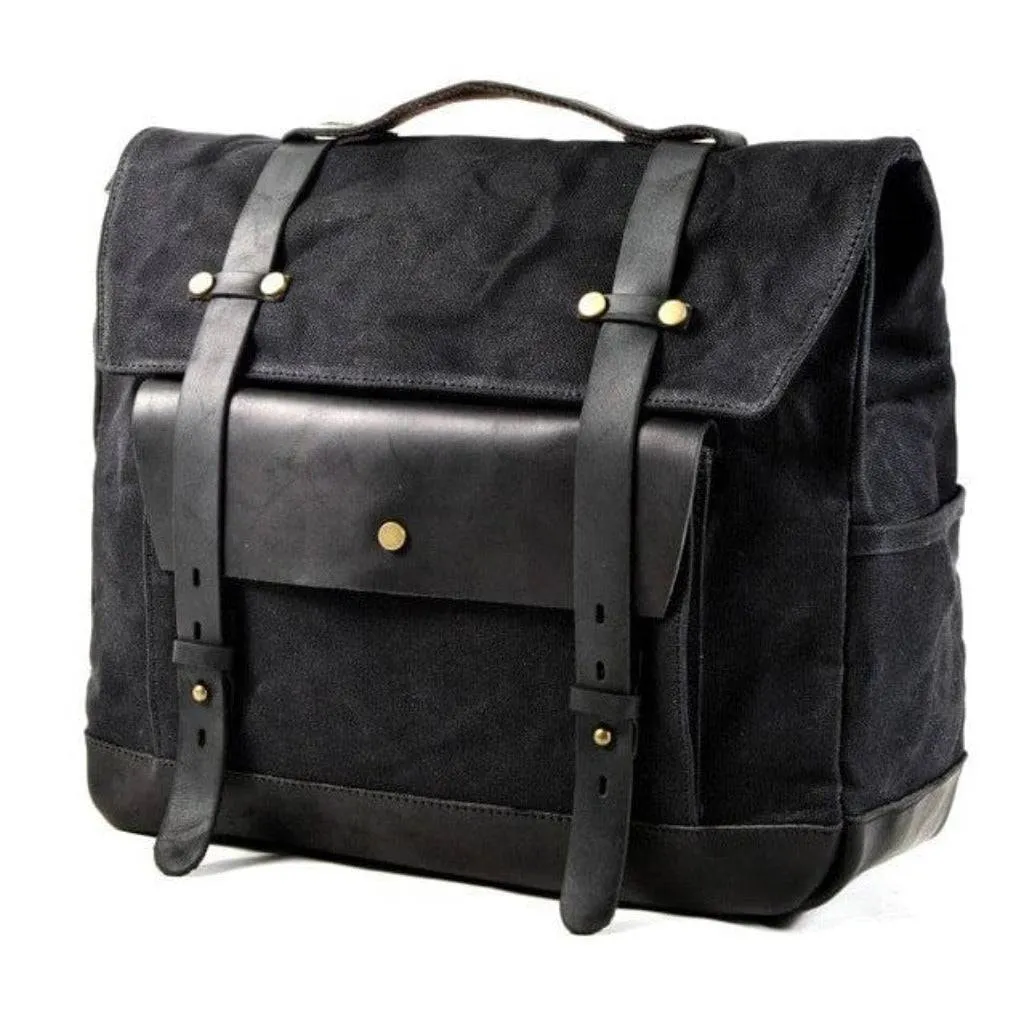 Motorcycle Bag with Vintage Design