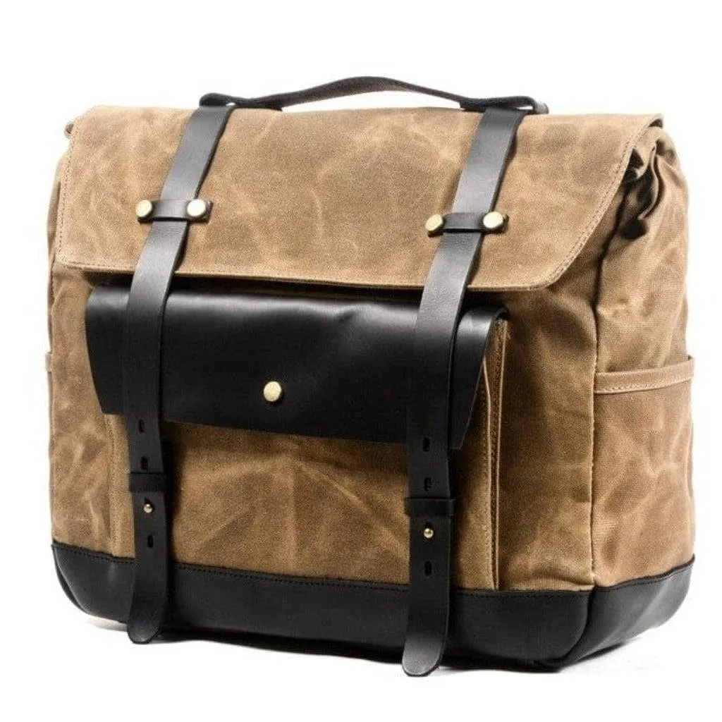 Motorcycle Bag with Vintage Design