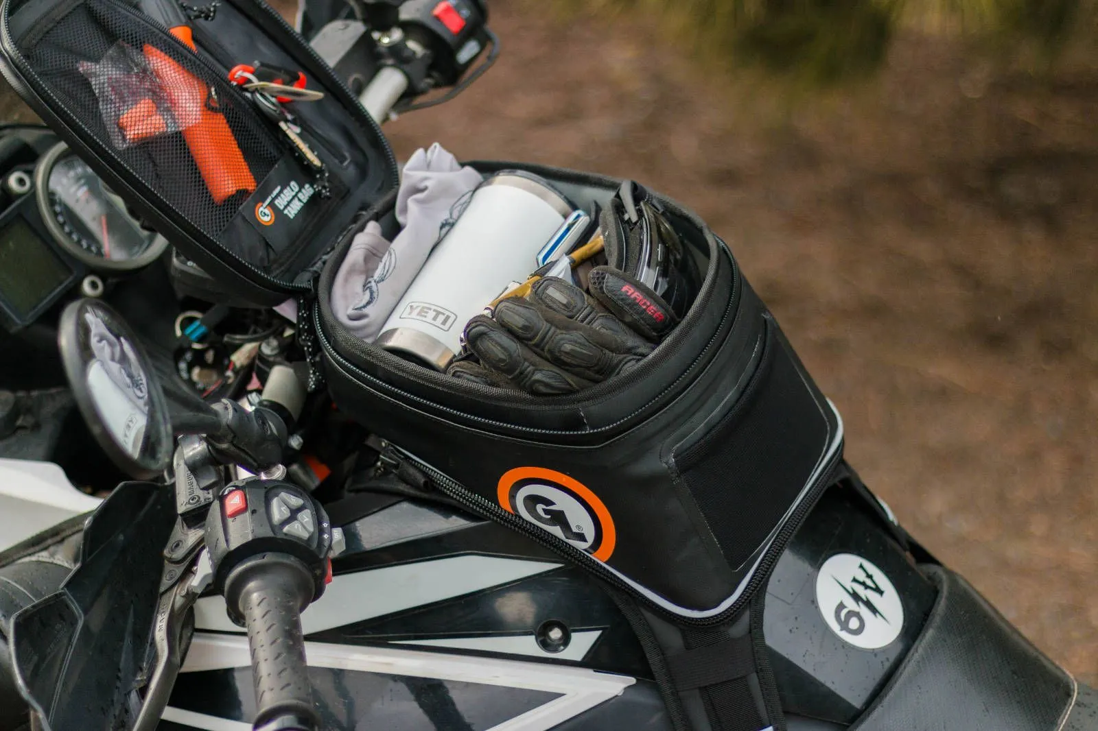 New GIANT LOOP Giant Loop Diablo Tank Bag - Black #GLDTB21B