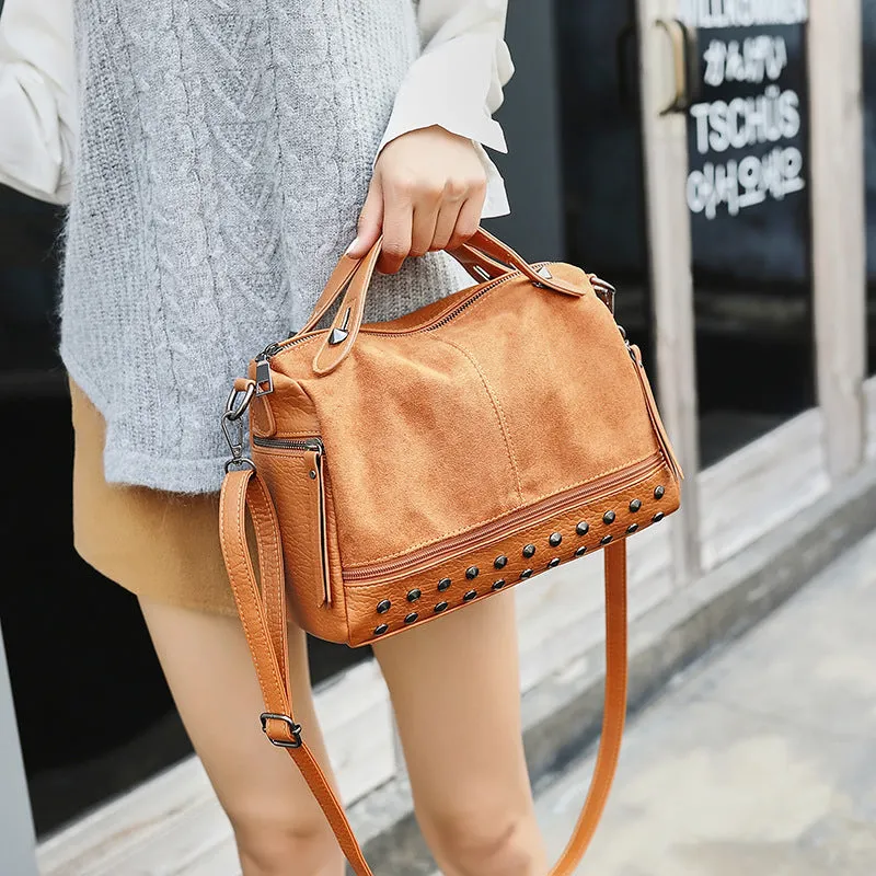 PU Leather Messenger Bag