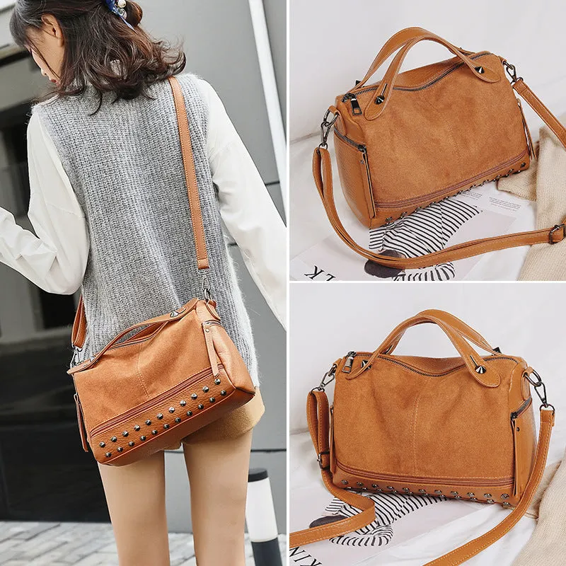 PU Leather Messenger Bag