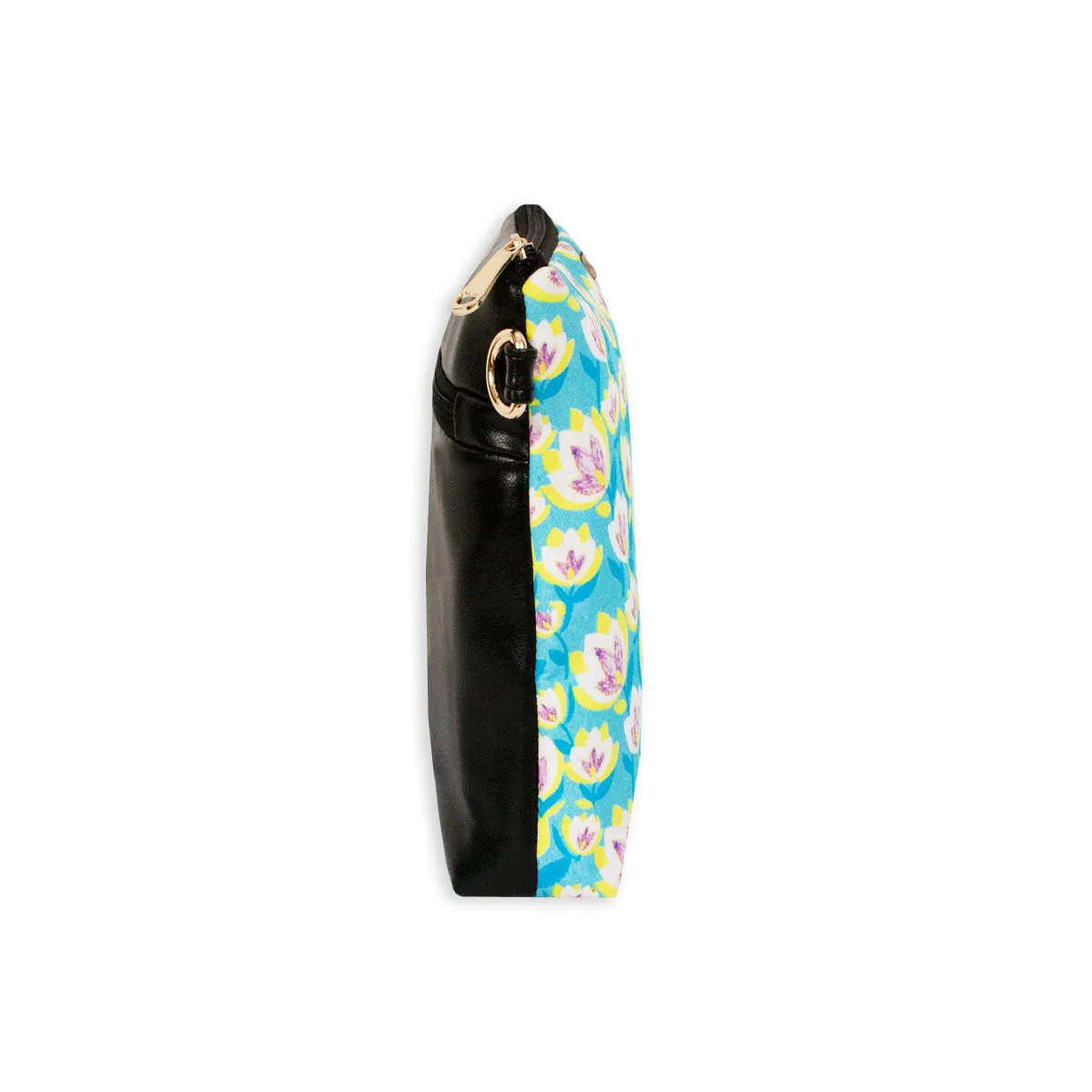 Purple Floral Sling Bag