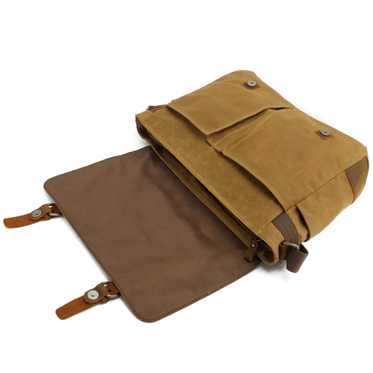 RENO Laptop Canvas Messenger Bag