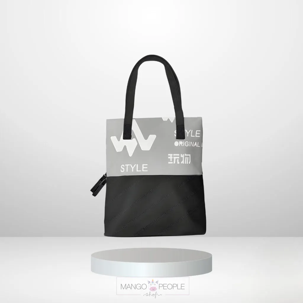 RITZY WOW TOTE BAG - DUAL SHADE