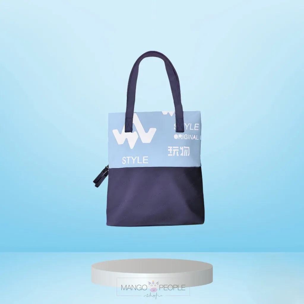 RITZY WOW TOTE BAG - DUAL SHADE