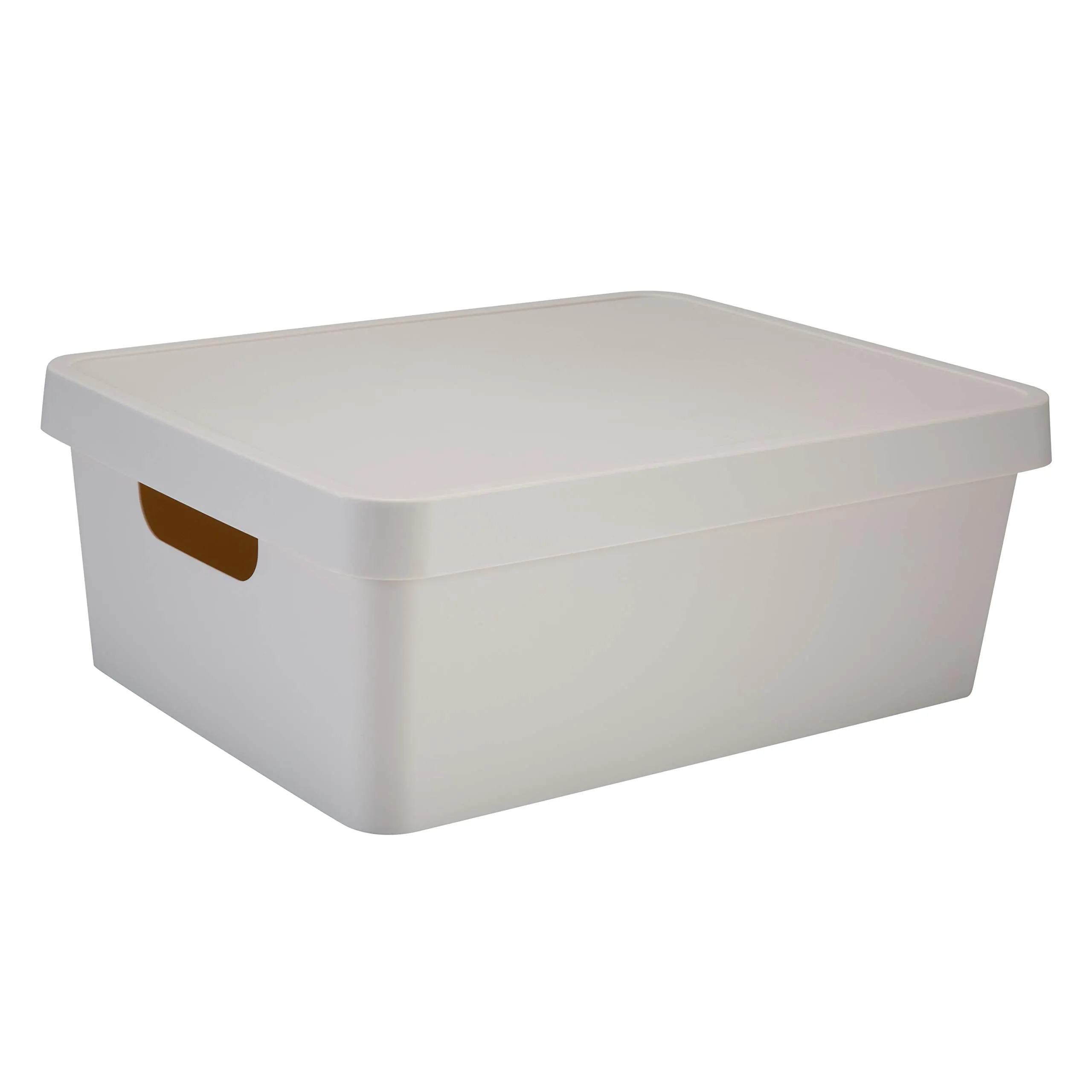 Simplify 25924-WHITE Vinto Storage Box | Stackable | Home