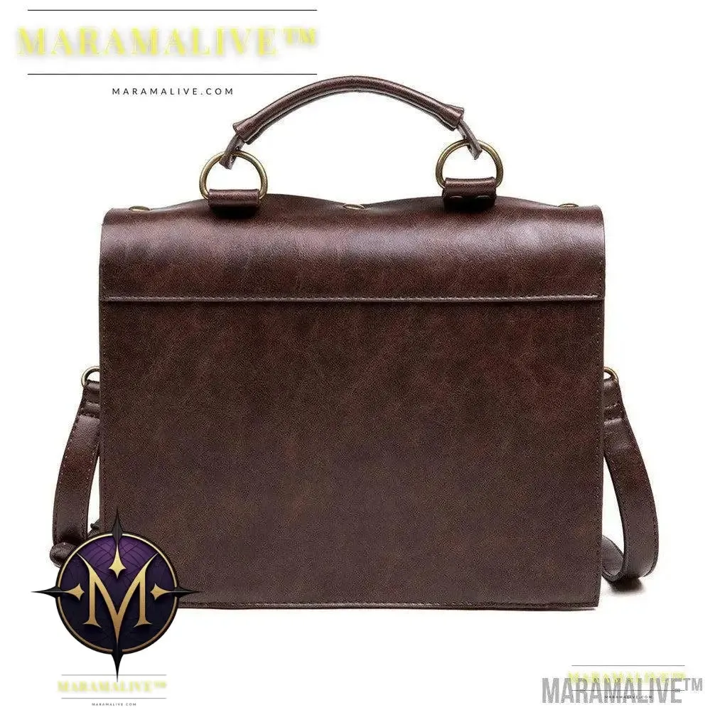 Steampunk industrial retro style shoulder bag For the Steampunk Fan inside you