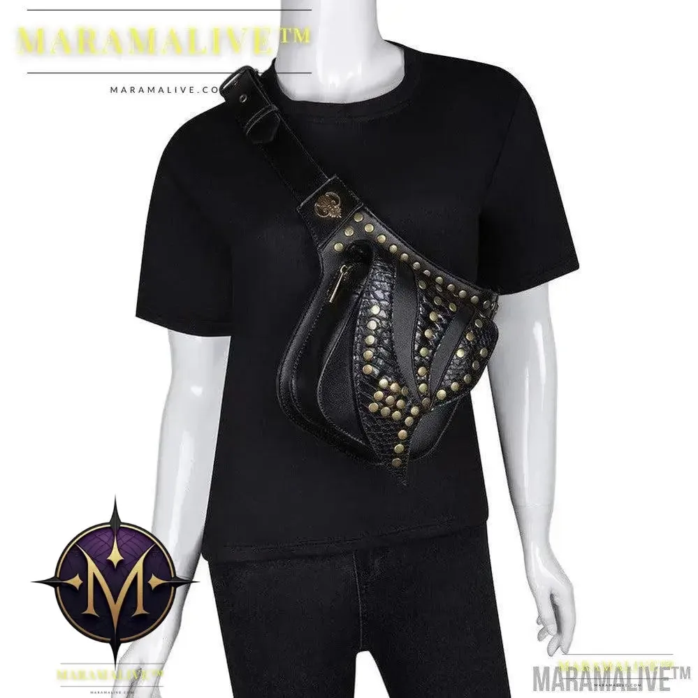 Steampunk Rock Locomotive Bag Shoulder Messenger Bag