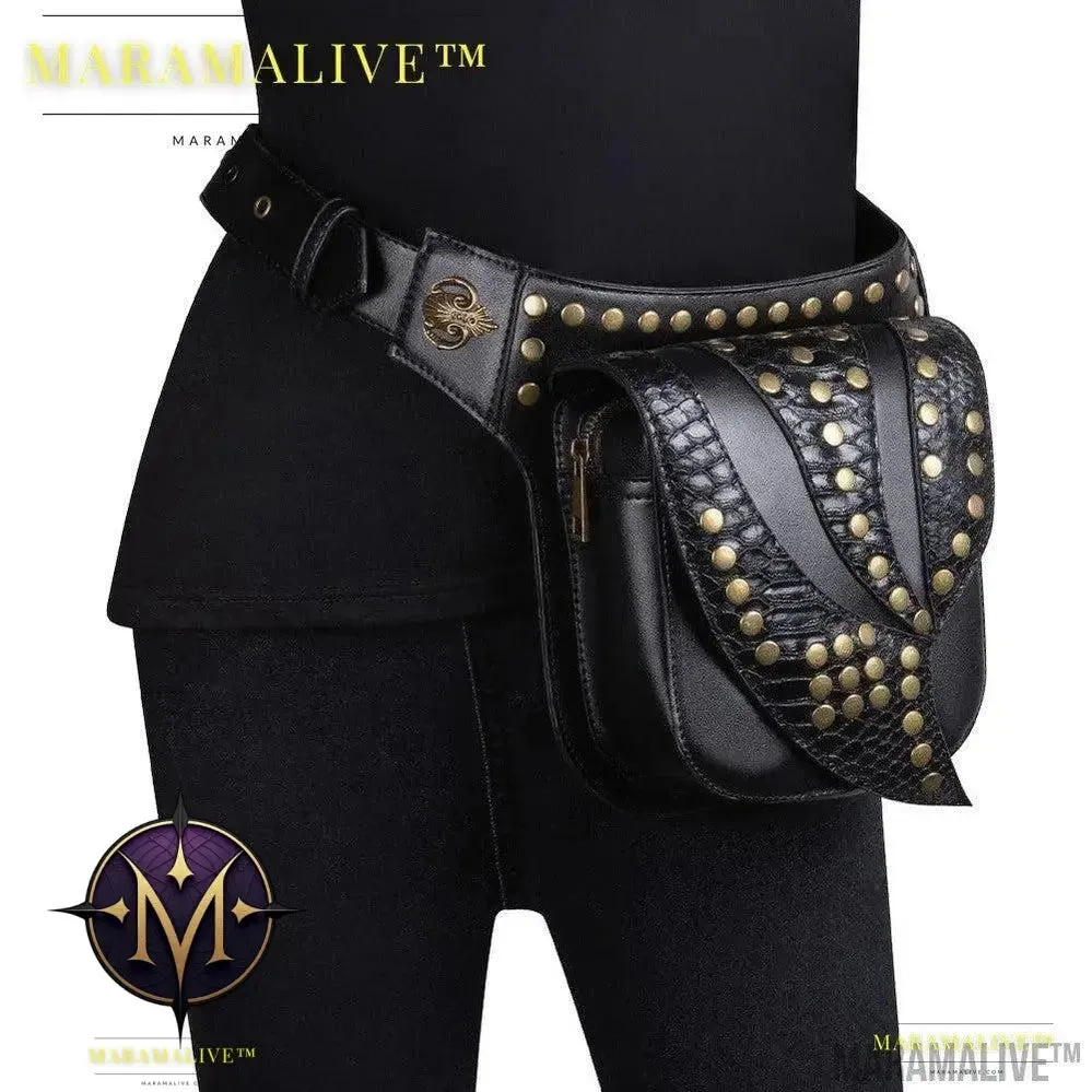 Steampunk Rock Locomotive Bag Shoulder Messenger Bag