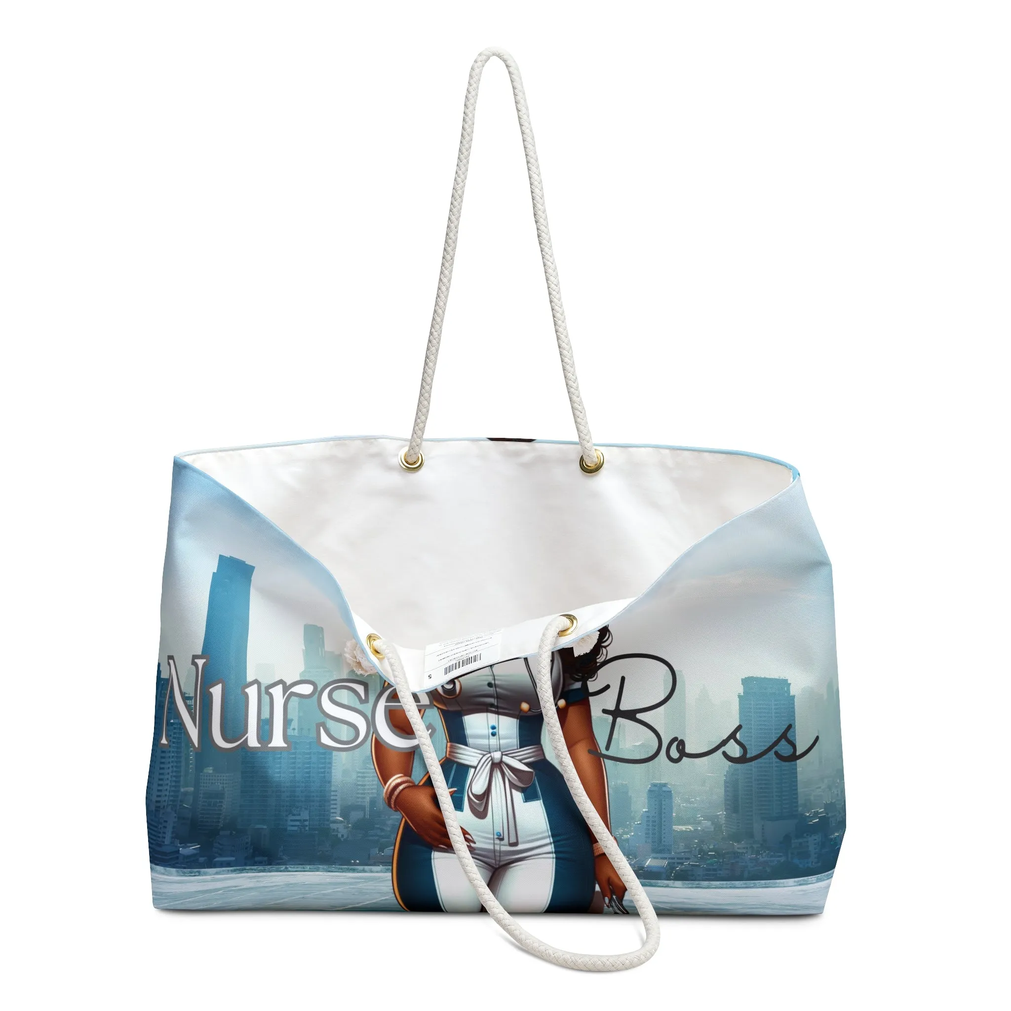 Teal Nurse Boss City Bag