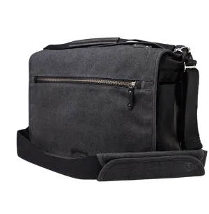 Tenba Cooper 15 Gray Canvas/Black Leather Luxury Bag