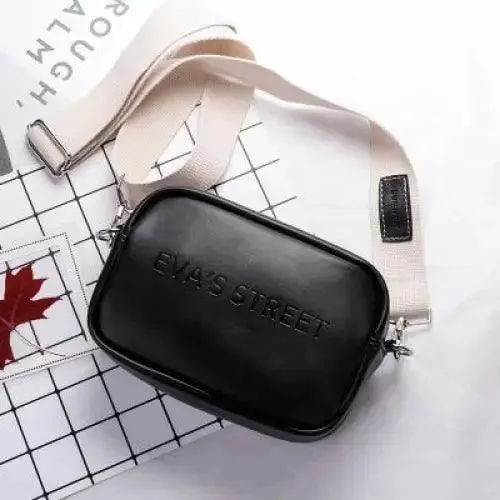 Trendy Designer Leather bag For Ladies And Shoulder Messenger Bags Simple Fashionable Letter Flap Females Crossbody Bag