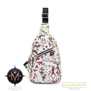 Women's Laser Fashion PU Illusion Shoulder Messenger Bag