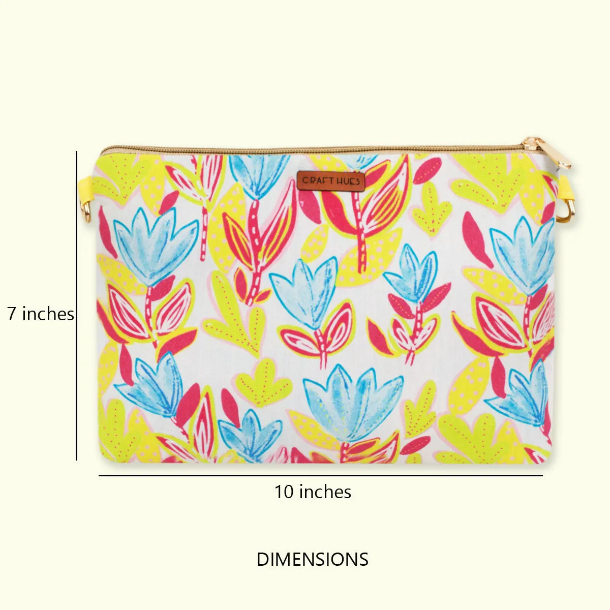 Yellow Garden Sling Bag